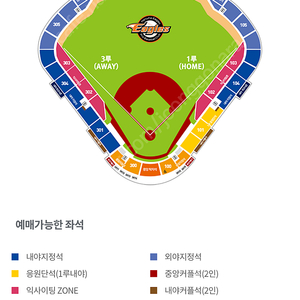 3-9일 한화이글스 시범경기 외야 1자리