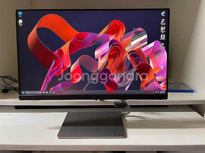 레노버 24인치 IPS LED 모니터 팝니다. Q24i...--0