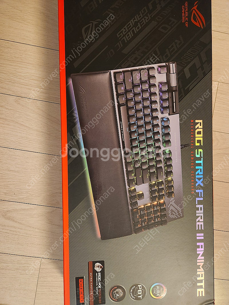 ASUS ROG STric Flare 키보드, VARM...--0
