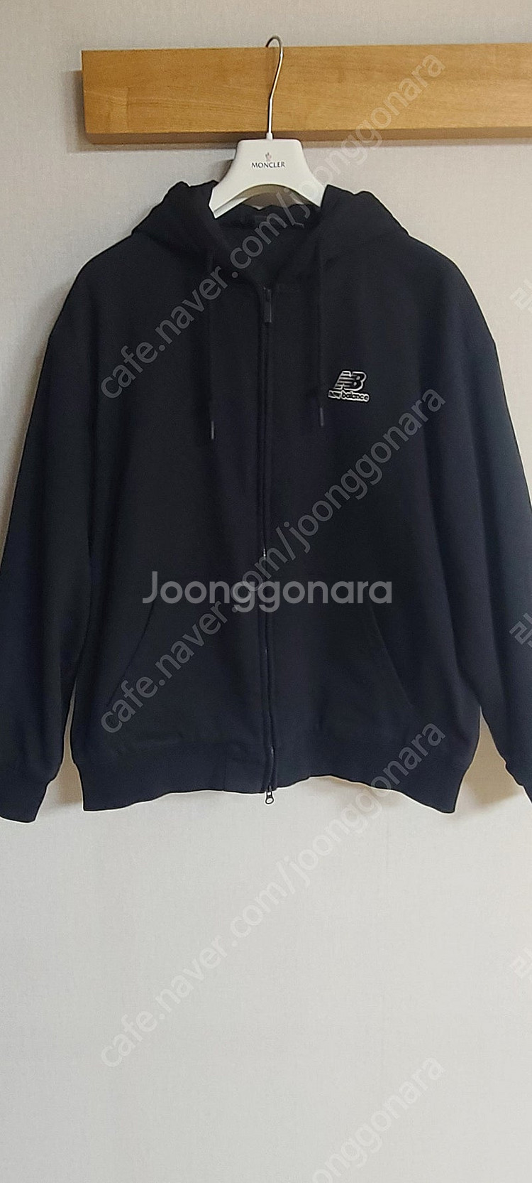 뉴발란스 간절기 누빔후드집업--0