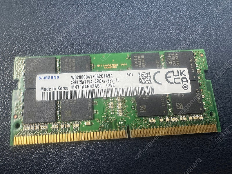 삼성전자 노트북 DDR4-3200 (32GB)--0