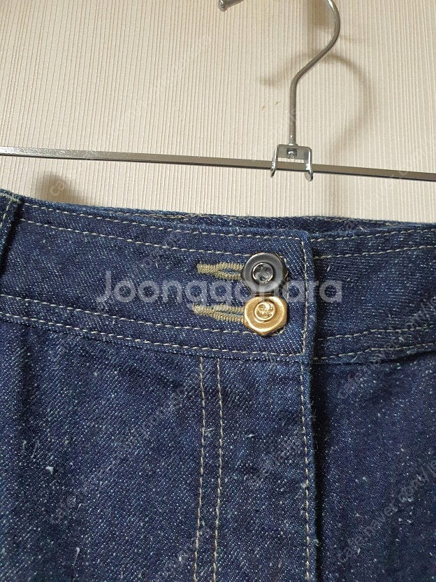 오즈세컨 스 롤업 데님 팬츠 마인 mine 트위드--3