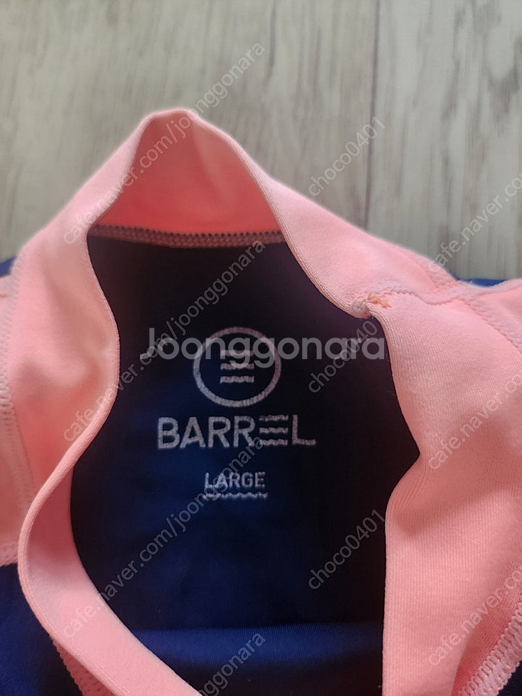 배럴 키즈 래시가드 상의 L사이즈 6-7세--1