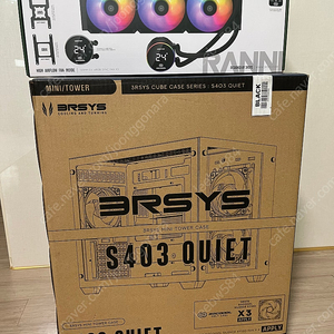 3RSYS S403 QUIET, Socoool 라니 XY 360 ARGB, SILENCE XY 120 ARGB