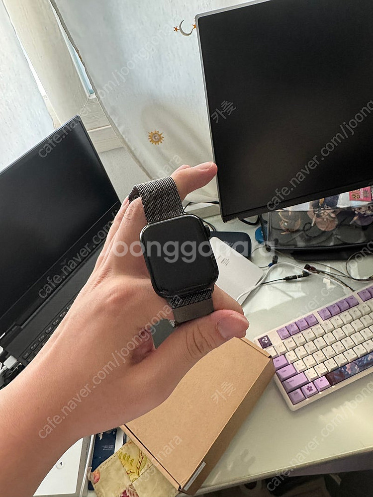 애플 정품 밀레니즈루프 44mm--0