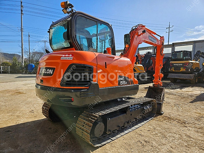 두산 DX55 ACE 2011년식 회전라인 가동 만천시...--2