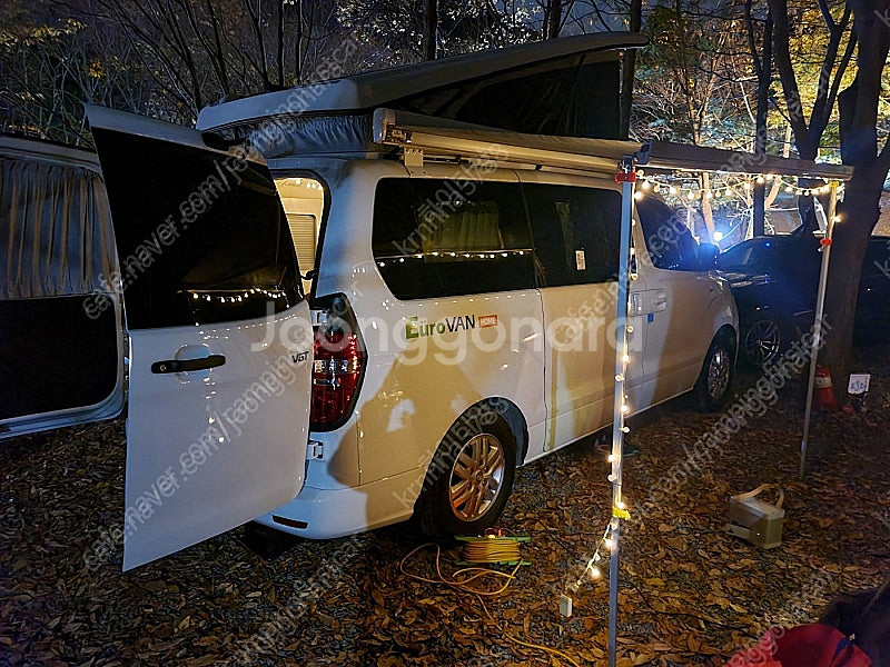 유로밴 스타렉스 캠핑카 21년식 풀옵션 판매--0