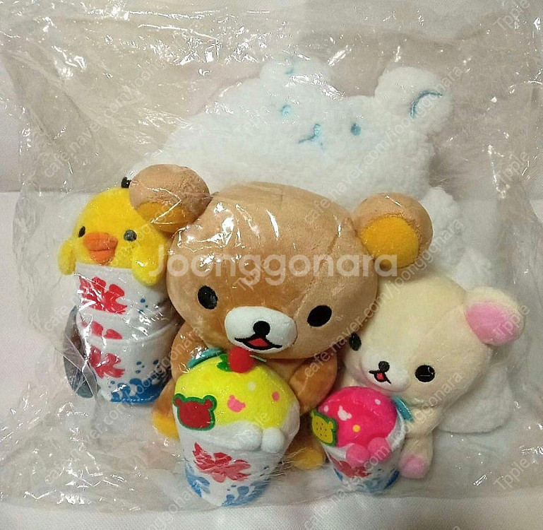 고전 리락쿠마 빙수 카키고오리 누이 인형 한정--0