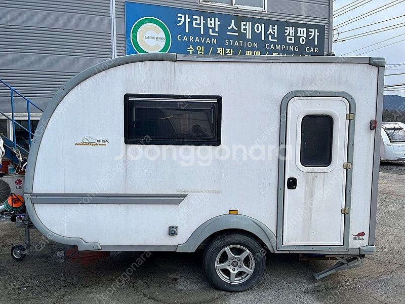 소형 카라반 지바캠핑트레일러 대구 카라반 중고--0