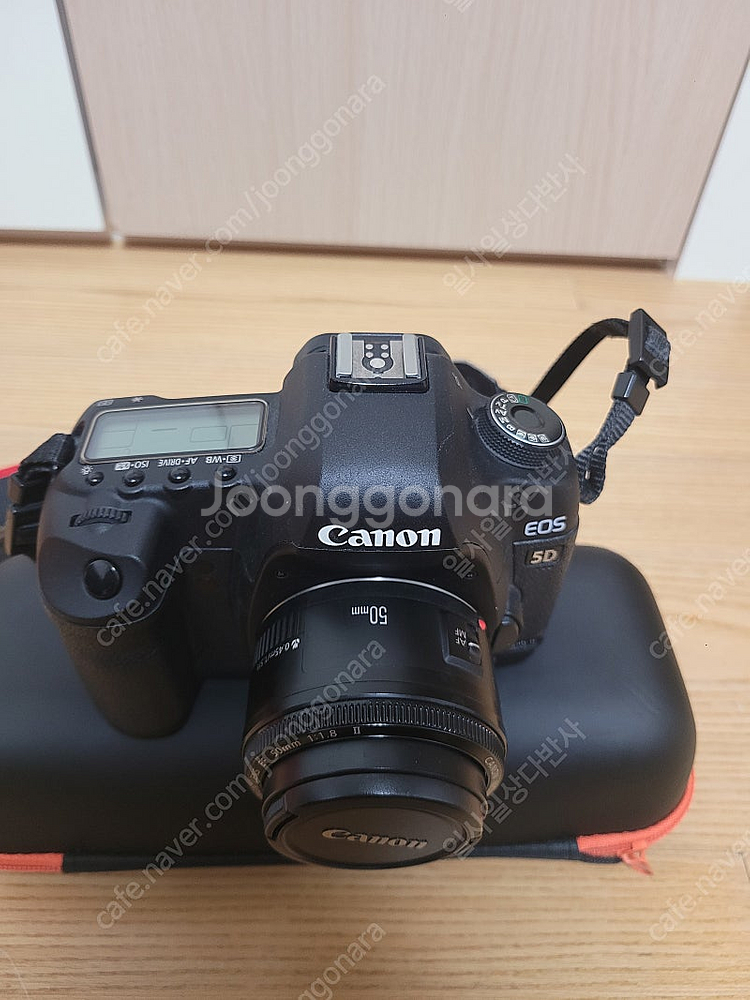 캐논 5D Mark ll + 50.8 +삼각대+가방 판...--1
