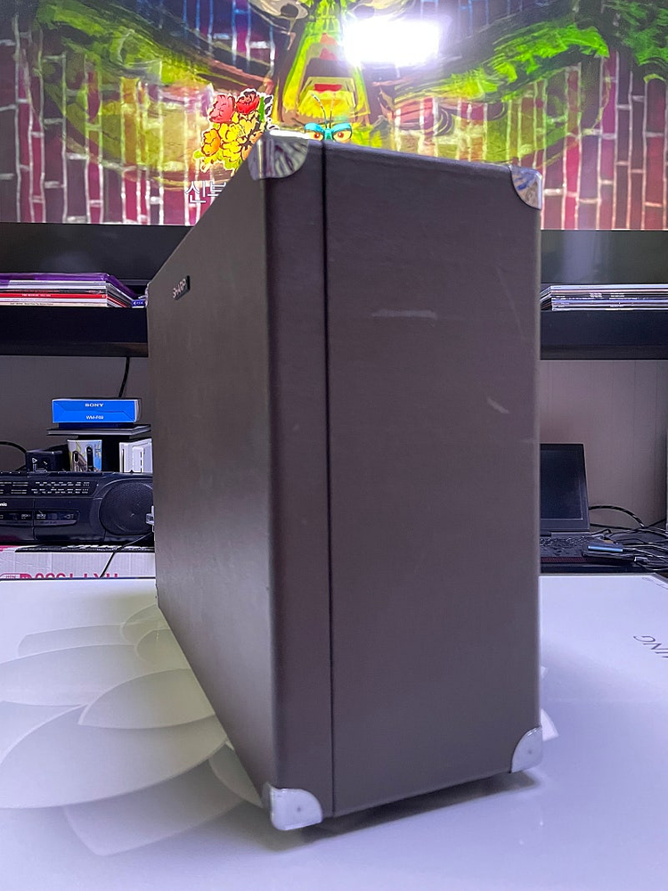 리얼 빈티지카세트///샤프전자[SHARP]1970‘S~~~(S급)여행가방형 카세트플레이어^^--1