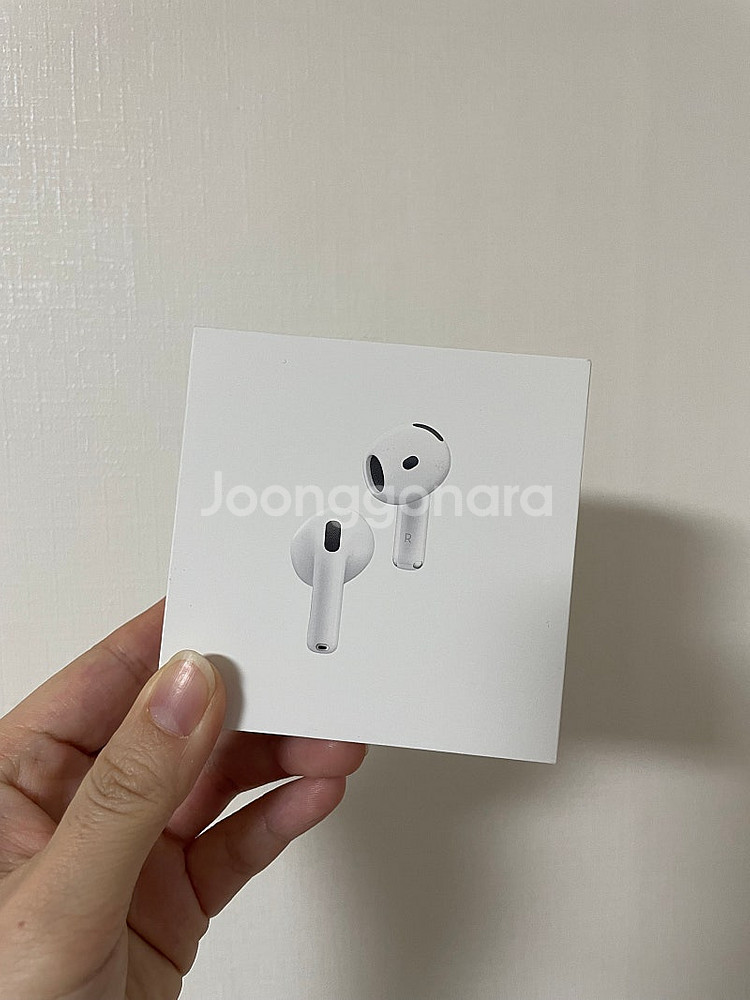 미개봉 AirPods 4 (액티브 노이즈 캔슬링)--0