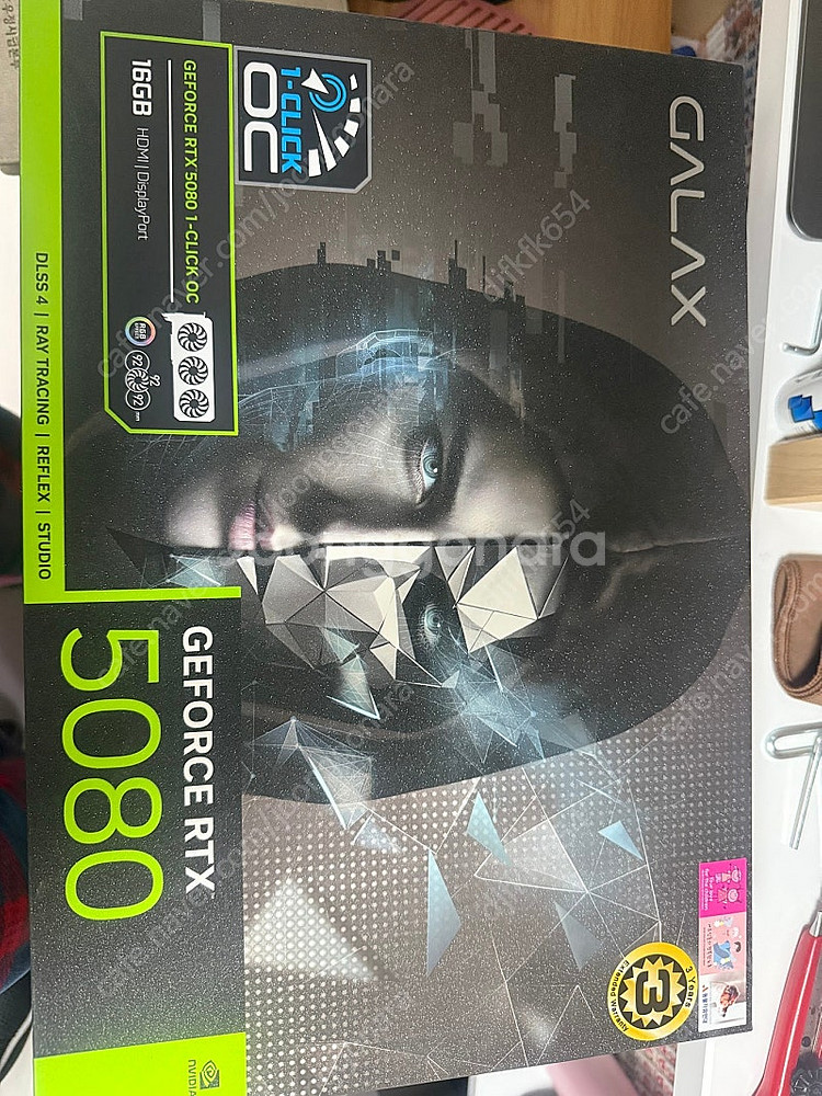 겔럭시 rtx5080 미개봉 블랙 판매합니다--0