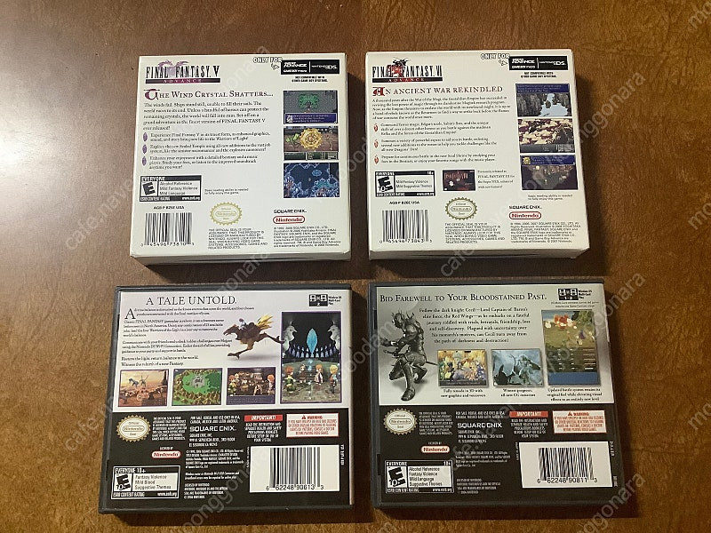닌텐도 GBA NDS 파이널 판타지 3, 4, 5, 6--1