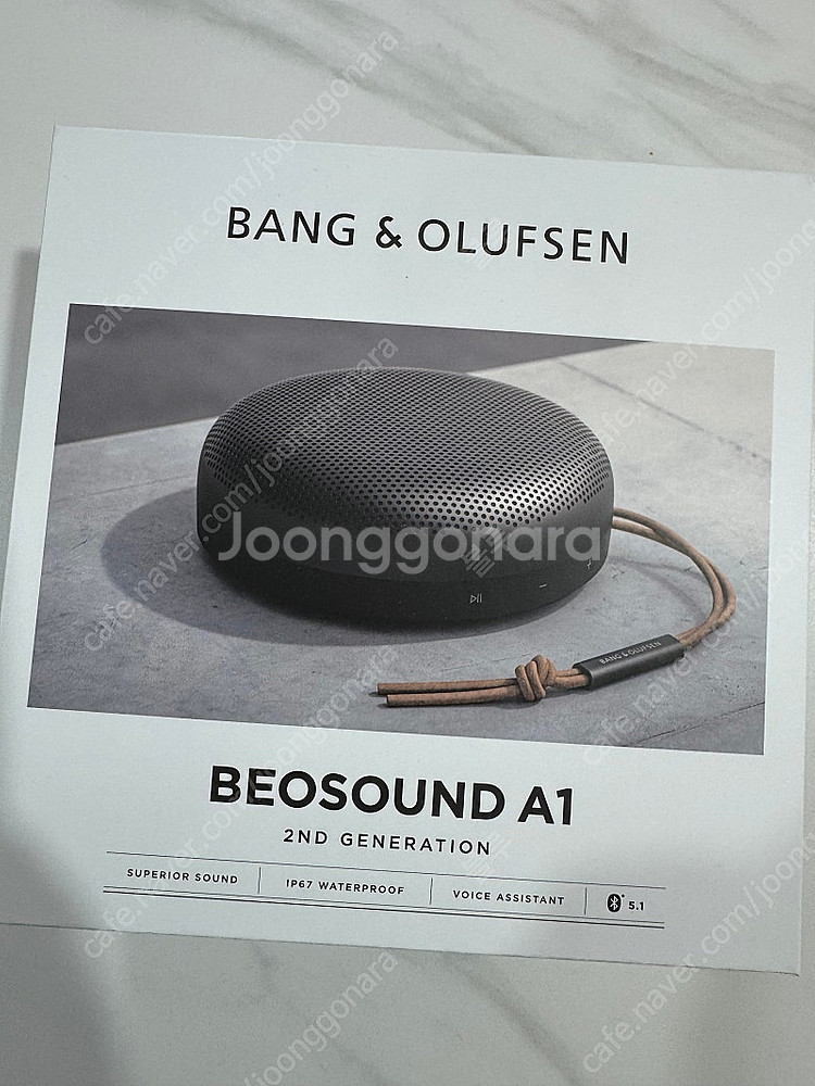 B&O 뱅앤올룹슨 2세대 a1 블루투스 스피커 블랙 팝...--0