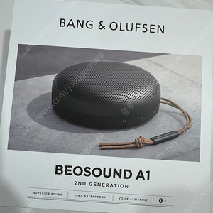 B&O 뱅앤올룹슨 2세대 a1 블루투스 스피커 블랙 팝니다