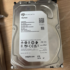 [중고] 씨게이트 SkyHawk 스카이호크 6TB HDD 판매합니다