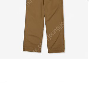 풀카운트 치노 1201 US Army Chino 41 brown 32