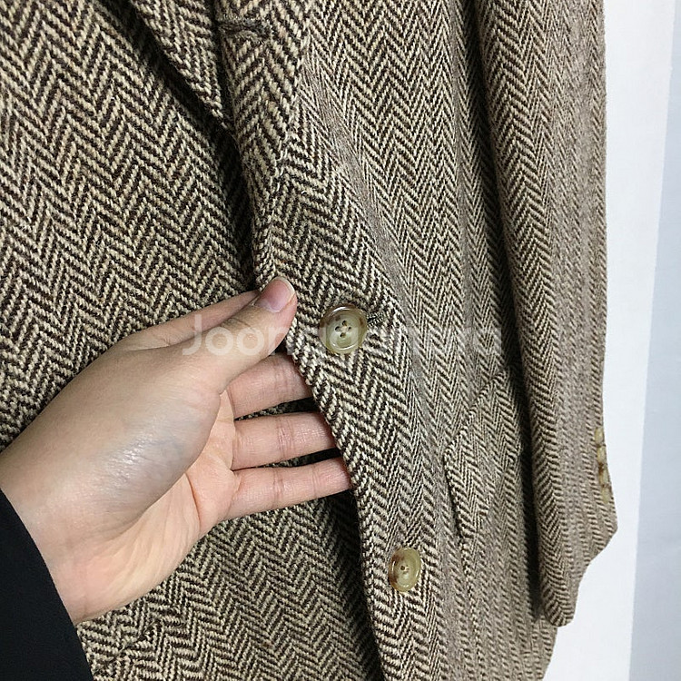 랄프로렌폴로 남성 헤링본 블레이저 자켓 95 (38R)--2