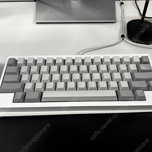 KBDfans Tofu60 2.0 HHKB 레이아웃 키보드 화이트 (두부60, 해피해킹 배열 커스텀 핫스왑 키보드)