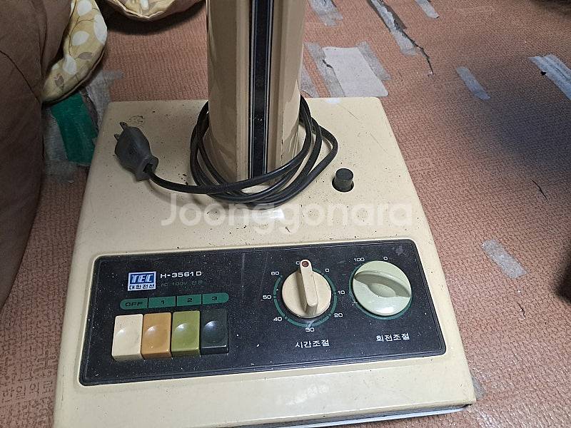 1970년대 옛날 빈티지 골동품 대한전선 레트로 선풍기--0