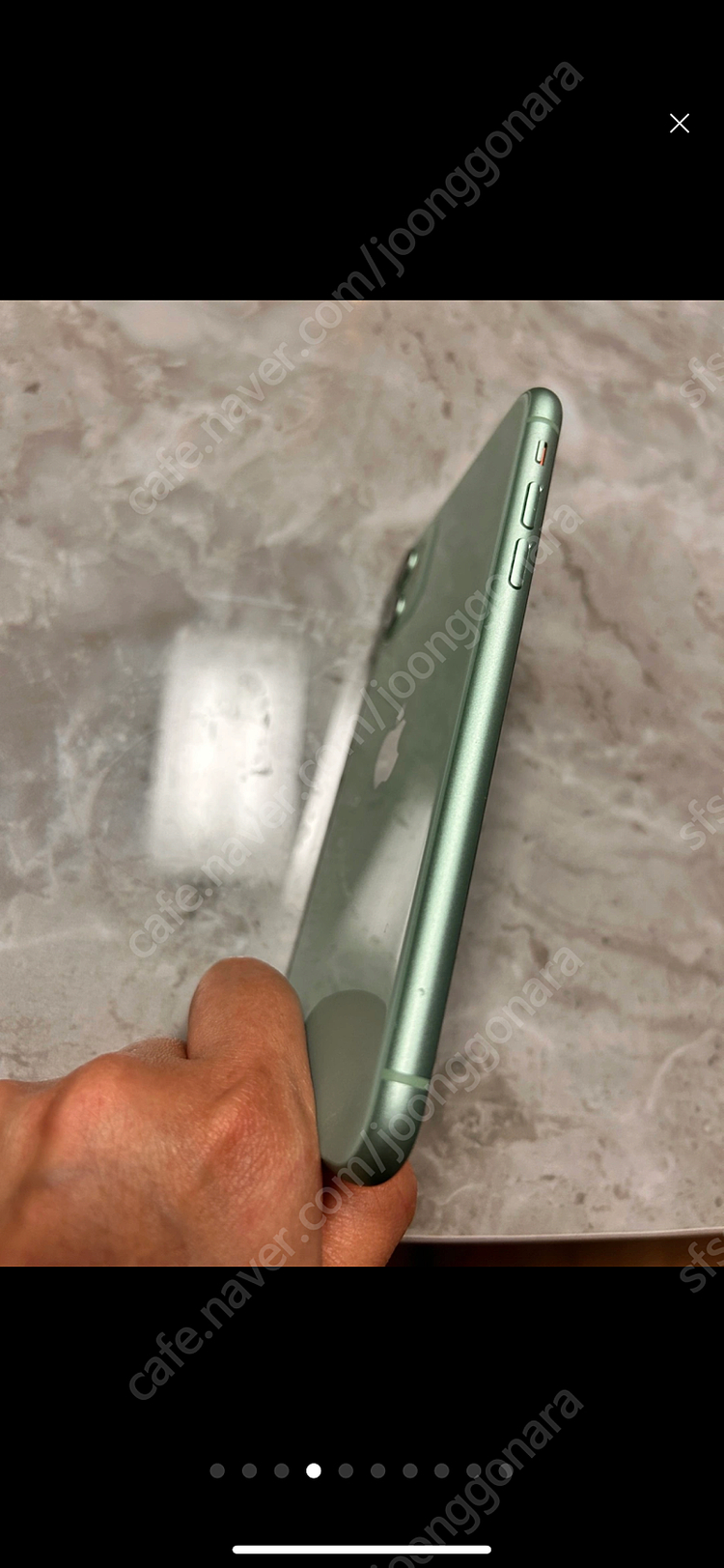 아이폰11, 128기가 민트색상 이미지