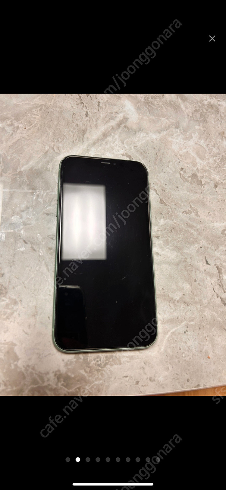 아이폰11, 128기가 민트색상 이미지