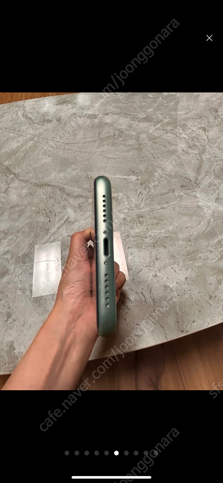 아이폰11, 128기가 민트색상 이미지