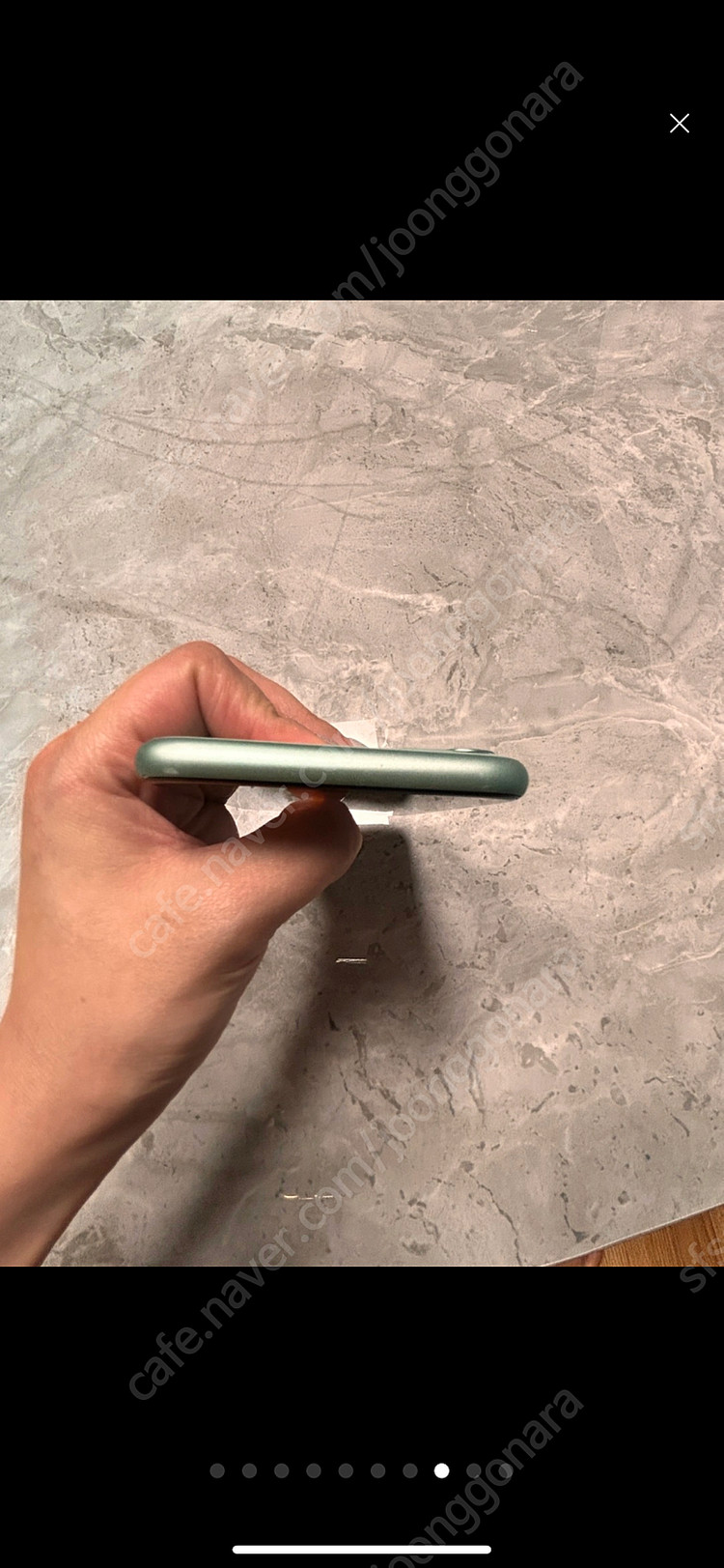 아이폰11, 128기가 민트색상 이미지