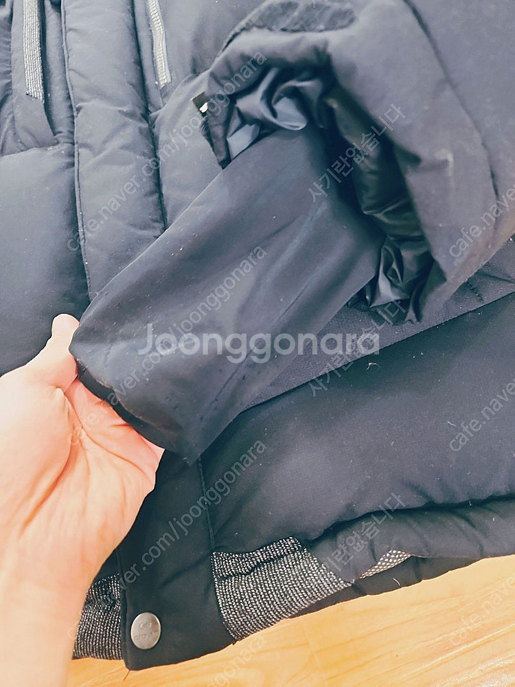 가격포기!!! 아이더 캄피로 대장 패딩 블랙 100(L...--5