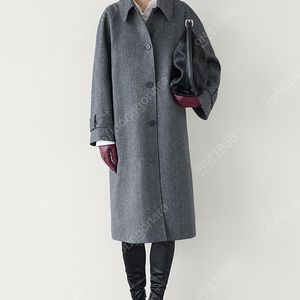마시모두띠 헤링본 코트