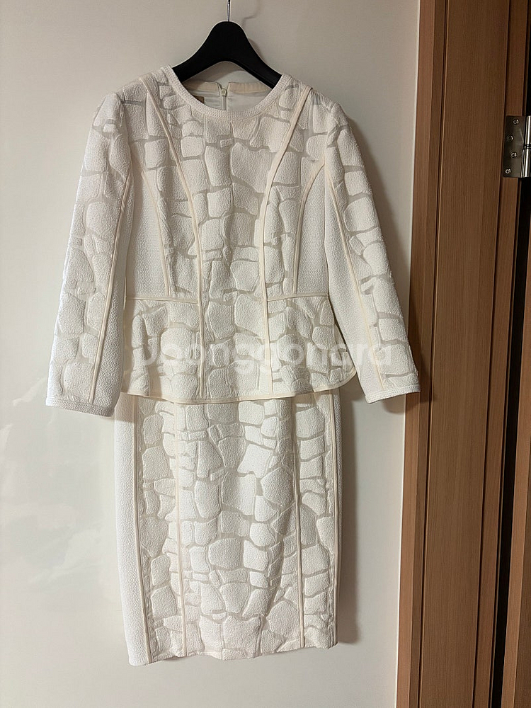 미샤 실크 페플럼 피로연 2부드레스 돌잔치 백일잔치 원피스 MICHAA 정가 1190,000원 139000원--0