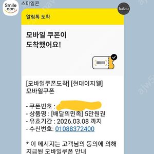 배민쿠폰5만원2장