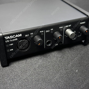 타스캠 오인페 TASCAM Audio Interface (AC 어댑터포함)