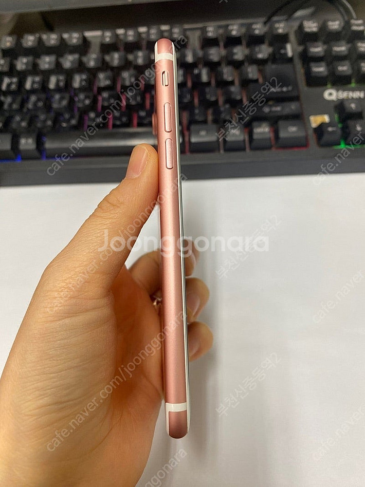 197508 아이폰7 로즈골드 SSS급 128GB 무잔...--3