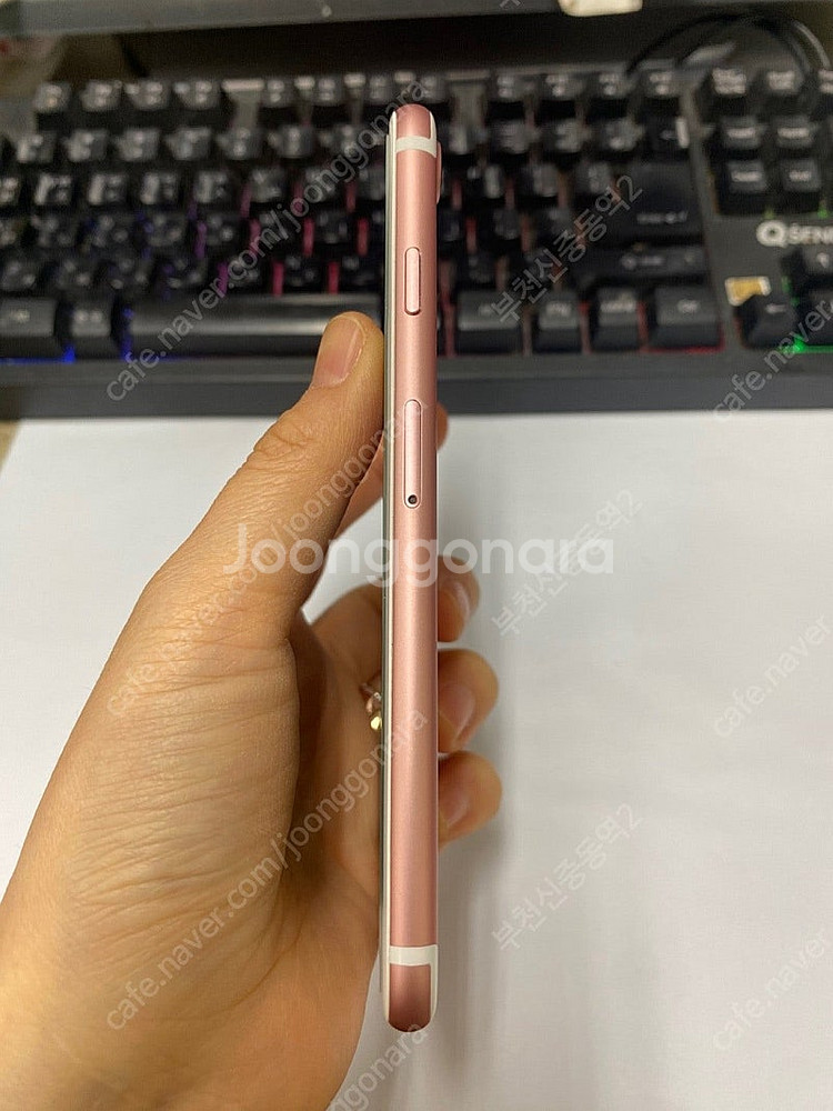 197508 아이폰7 로즈골드 SSS급 128GB 무잔...--4