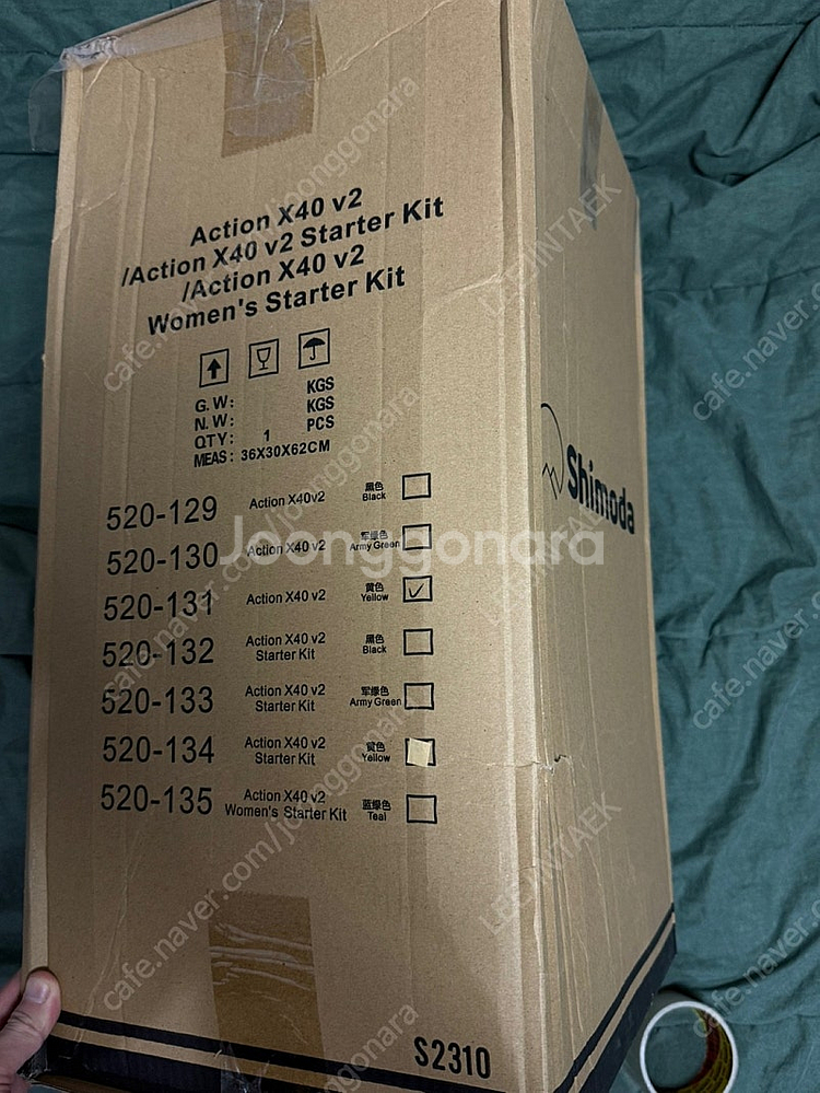 Shimoda 시모다 액션 v2 X40 (색상 : 옐로...--7
