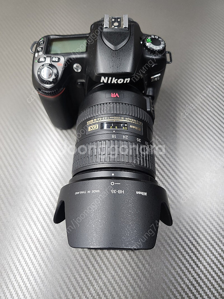 니콘 D80 + 니콘18-200 VR 렌즈 등--0