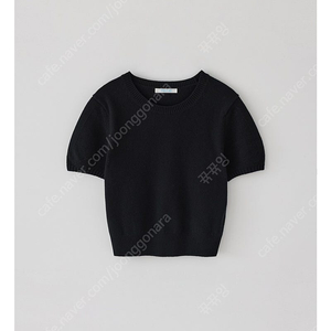 타낫 하프 니트 블랙 T/T Tova half knit