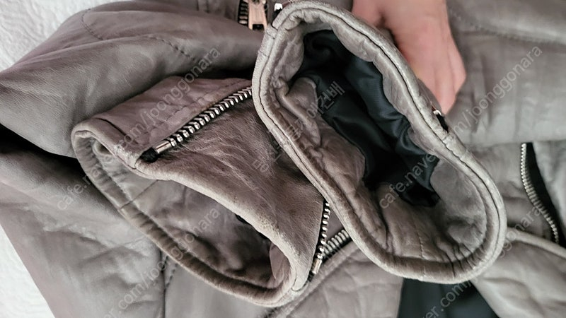 국내택 정품 발렌시아가 라이더 가죽 쟈켓 이미지