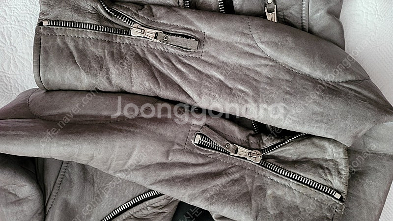 국내택 정품 발렌시아가 라이더 가죽 쟈켓--7