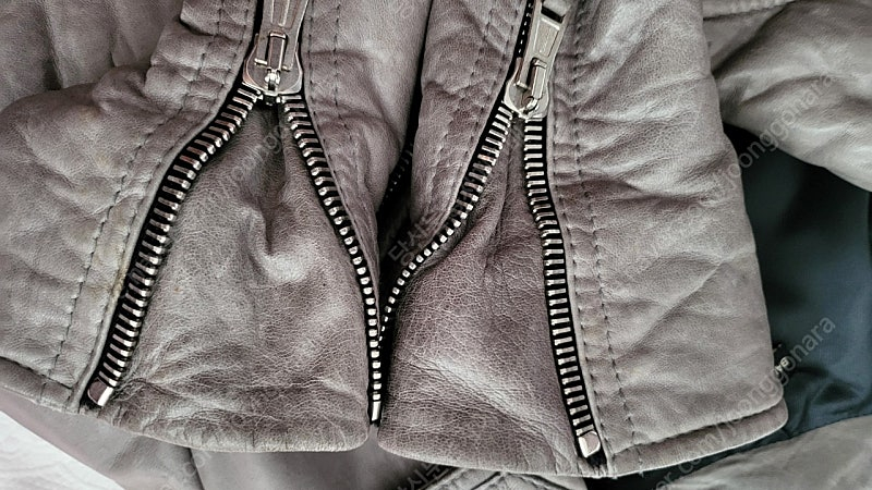 국내택 정품 발렌시아가 라이더 가죽 쟈켓 이미지