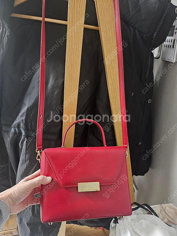 드메리엘 레터백 레드 가방--0