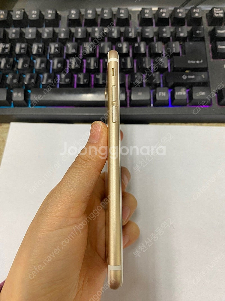 025748 아이폰6S 골드 액정SS급 64GB 무잔상...--4