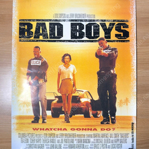 [대형 영화 포스터] 나쁜 녀석들 (BAD BOYS) (42.3X62.5cm)