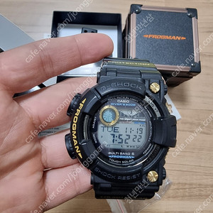 지샥 신프로그맨 흑금(gwf-1000g+여분베젤)