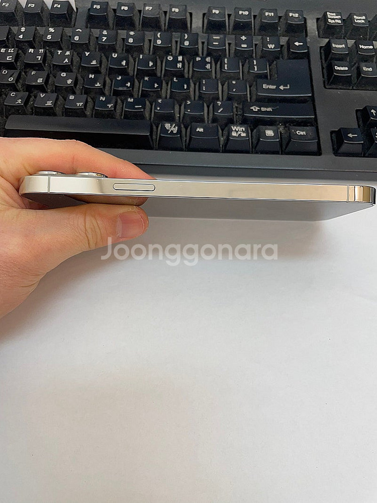 아이폰13프로맥스 실버 256GB 가성비좋은 중고44만...--4