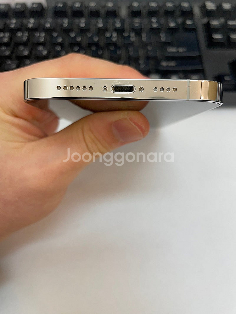 아이폰13프로맥스 실버 256GB 가성비좋은 중고44만...--5