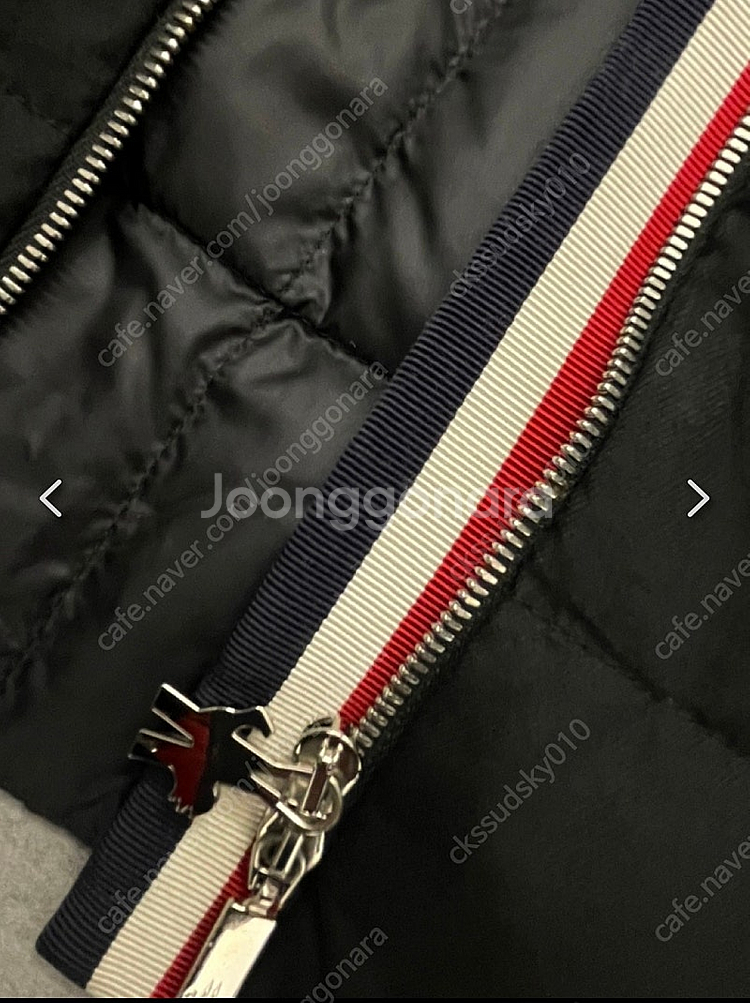 몽클레어 톰브라운 블루감마 롱 경량패딩--2