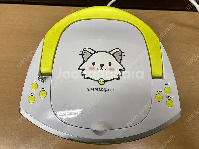 코비 냥냥이 블루투스 CD 라디오 BTCD7--0
